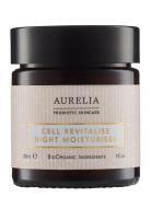 Cell Revitalise Night Moisturiser Beauty Women Skin Care Face Moisturizers Night Cream Nude Aurelia Probiotic Skincare