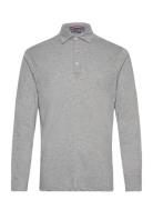 Fiere Ora Ls Polo M Tops Polos Long-sleeved Grey SNOOT