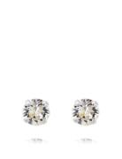 Classic Stud Earring Rhodium Accessories Jewellery Earrings Studs Silver Caroline Svedbom