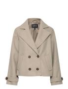 Bycilia Caban Jacket - Outerwear Jackets Light-summer Jacket Beige B.young