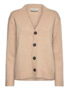 Bs Ariel Regular Fit Knitwear Tops Knitwear Cardigans Beige Bruun & Stengade