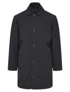 Slhnew Alvin Mac Coat Noos Trenchcoat Frakke Black Selected Homme