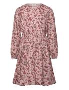 Dress Woven Dresses & Skirts Dresses Casual Dresses Long-sleeved Casual Dresses Pink En Fant