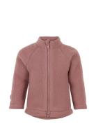 Wool Baby Jacket Outerwear Fleece Outerwear Fleece Jackets Pink Mikk-line