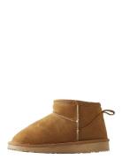 Nlnteddy Midi Boots Vinterstøvler Pull On Brown LMTD