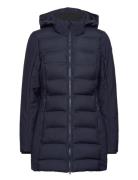 Woman Parka Light Hybrid Softshell Foret Jakke Navy CMP