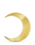 Big Half Moon Stud Accessories Jewellery Earrings Studs Gold Jane Koenig