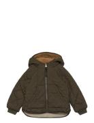 Jackson Reversible Jacket Outerwear Fleece Outerwear Fleece Jackets Green Liewood