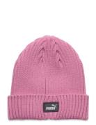 Puma Classic Cuff Beanie Jr Accessories Headwear Hats Beanie Pink PUMA