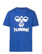 Hmltres T-Shirt S/S Sport T-Kortærmet Skjorte Blue Hummel