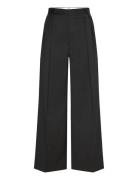 Enzo - Classic Wool Blend Bottoms Trousers Suitpants Black Day Birger Et Mikkelsen