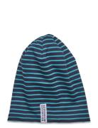 Topline Fleece Cap Navy/Turq Str 04 S 2-4 Year Accessories Headwear Hats Baby Hats Blue Geggamoja