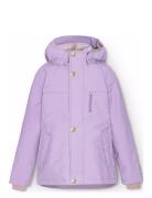 Heiko Parka Jakke Purple Molo