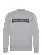 Hs Essential Sp Crew Tops Sweatshirts & Hoodies Sweatshirts Grey Hackett London