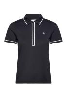 Performance Veronica Polo Tops T-shirts & Tops Polos Black Original Penguin Golf