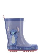 Lilostitch Rubberboot Shoes Rubberboots High Rubberboots Purple Lilo & Stitch