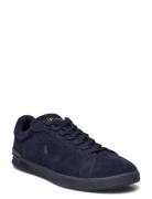 Heritage Court Ii Suede Sneaker Low-top Sneakers Navy Polo Ralph Lauren