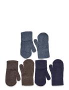 Magic Mittens Knit 3-Pack Accessories Gloves & Mittens Mittens Navy Minymo