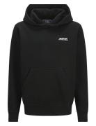 Jorroxbury Back Sweat Hood Ln Jnr Tops Sweatshirts & Hoodies Hoodies Black Jack & J S