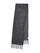 Solid Yuta Scarf Accessories Scarves Winter Scarves Grey Becksöndergaard