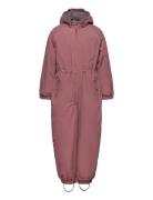 Nylon Junior Suit - Solid Outerwear Coveralls Snow-ski Coveralls & Sets Red Mikk-line