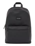 Ck Essential Round Bp Rubber Rygsæk Taske Black Calvin Klein