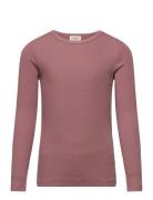 Tani Tops T-shirts Long-sleeved T-Skjorte Red MarMar Copenhagen