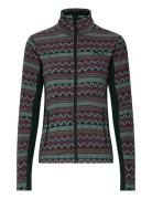 Olga Fleece Sport Sweatshirts & Hoodies Fleeces & Midlayers Multi/patterned Kari Traa