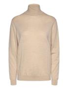 Wool Turtleneck Sweater Tops Knitwear Turtleneck Cream Polo Ralph Lauren