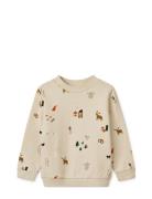 Thora Printed Sweatshirt Tops Sweatshirts & Hoodies Sweatshirts Multi/patterned Liewood