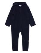 Mevi-Hc - Pram Suit Outerwear Fleece Outerwear Fleece Suits Navy Hust & Claire