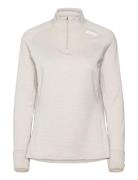 Ignition 1/4 Zip Tops T-shirts & Tops Long-sleeved Beige 2XU