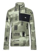 Aker Hz Youth Fleece Outerwear Fleece Outerwear Fleece Jackets Green Quiksilver