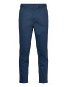 Essential Drift - Regular-Tapered Twill Chino Bottoms Trousers Chinos Blue Scotch & Soda