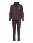 Hmltrack Tracksuit Sport Tracksuits Purple Hummel