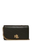 Stitched Crossbody Turn-Lock Tech Case Bags Crossbody Bags Black Lauren Ralph Lauren