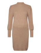 Olmkatia L/S Dress Knt Noos Dresses Knitted Dresses Beige Only Maternity