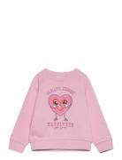 Nmfvenus Ls Nreg Sweat Bru Tops Sweatshirts & Hoodies Sweatshirts Pink Name It