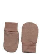 Soft Wool Mittens Accessories Gloves & Mittens Mittens Brown CeLaVi