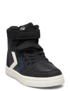 Slimmer Stadil Leather High Jr Sport Sneakers High-top Sneakers Black Hummel