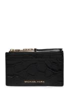 Sm Zip Card Case Bags Card Holders & Wallets Card Holder Black Michael Kors