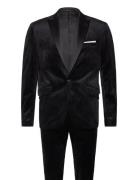 Velvet Tuxedo Suit Habit Black Lindbergh