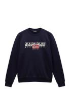 Aylmer Winter Sweatshirt Tops Sweatshirts & Hoodies Sweatshirts Navy Napapijri