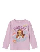 Nmfsusanne Pawpatrol Ls Top Box Cplg Tops T-shirts Long-sleeved T-Skjorte Purple Name It