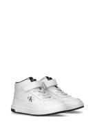 Calvin Klein Jeans High-Top Lace-Up/Velcro Sneakers With Ck Logo High-top Sneakers White Calvin Klein