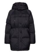 Mid Length Down Jacket Foret Jakke Black GANT