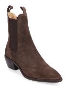 St Broomly Chelsea Boot Shoes Boots Ankle Boots Ankle Boots With Heel Brown GANT