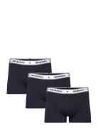 Morris Boxer Brief 3-Pack Old Blue Boxershorts Navy Morris