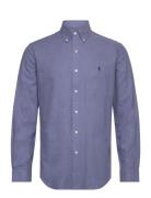 Custom Fit Performance Twill Shirt Tops Shirts Casual Blue Polo Ralph Lauren