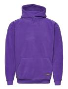 Rrjagger Sweat Boxy Fit Tops Sweatshirts & Hoodies Hoodies Purple Redefined Rebel